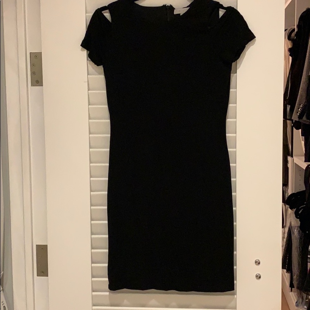 Cotton cutout dress
